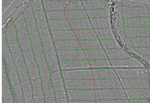 Vollständig digitalisiertes Rückegassensystem, befahrbare und ausgeschiedene Gassen